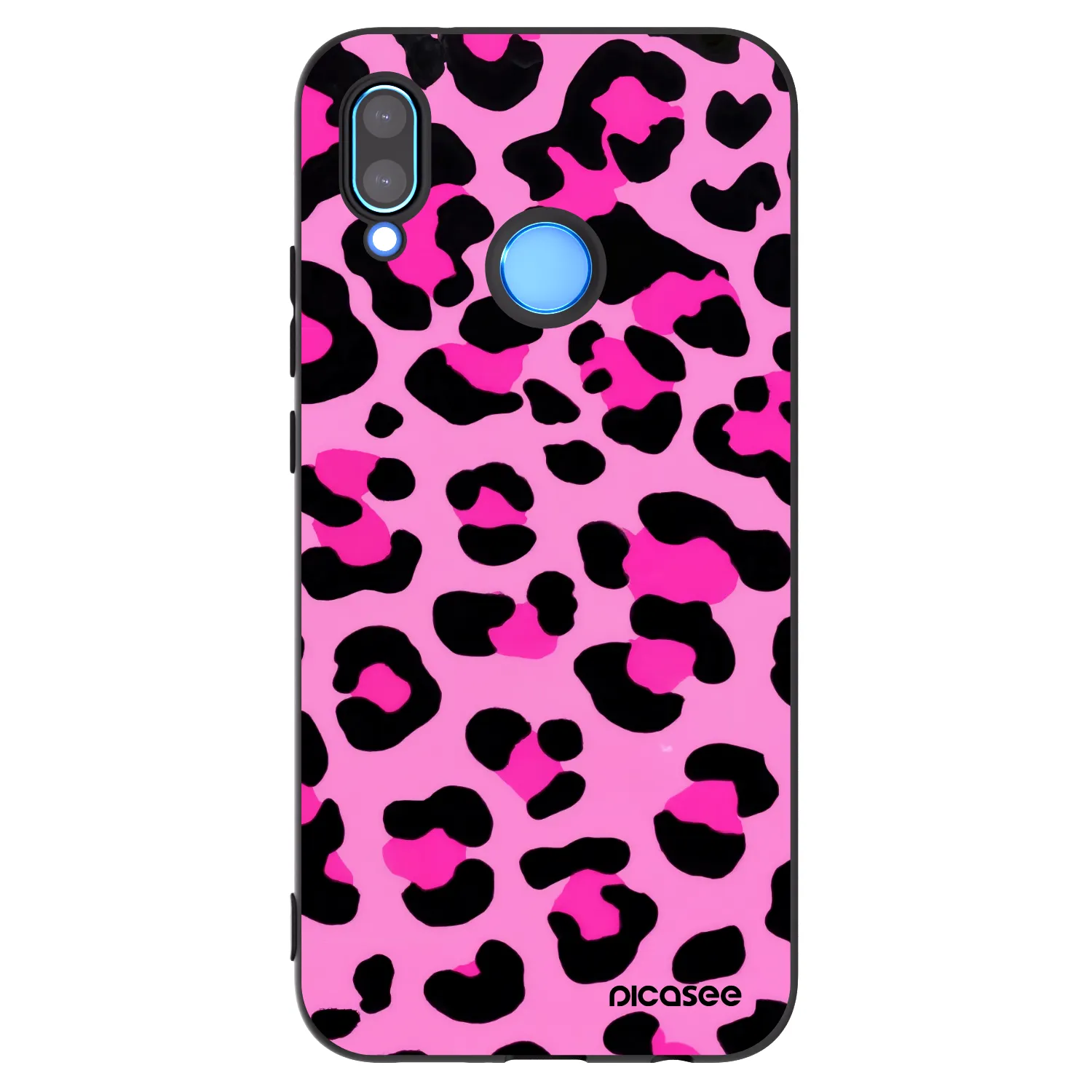 Picasee silikonowe czarne etui na Huawei P20 Lite - Pink Tiger