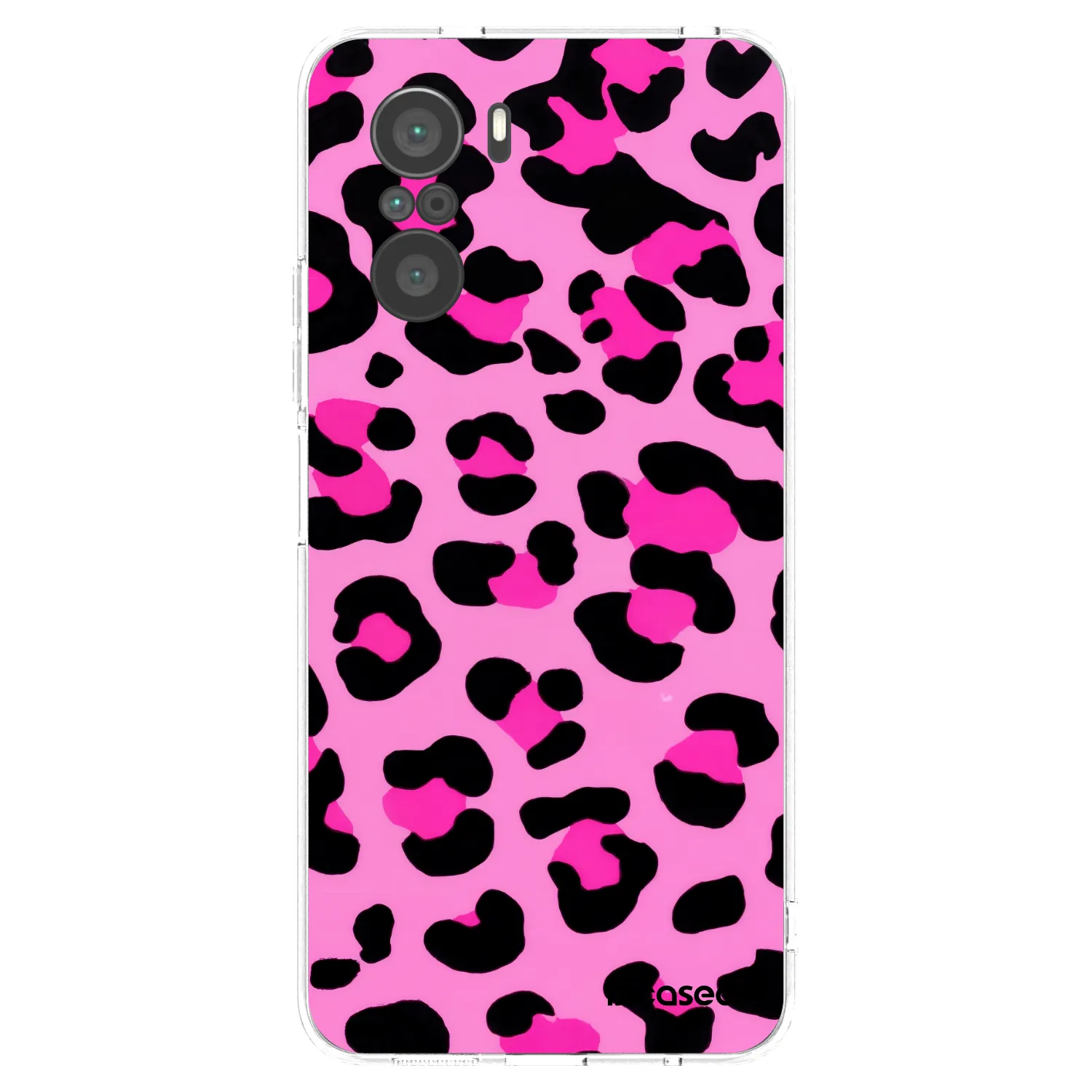 Picasee silikonowe przeźroczyste etui na Xiaomi Poco F3 - Pink Tiger