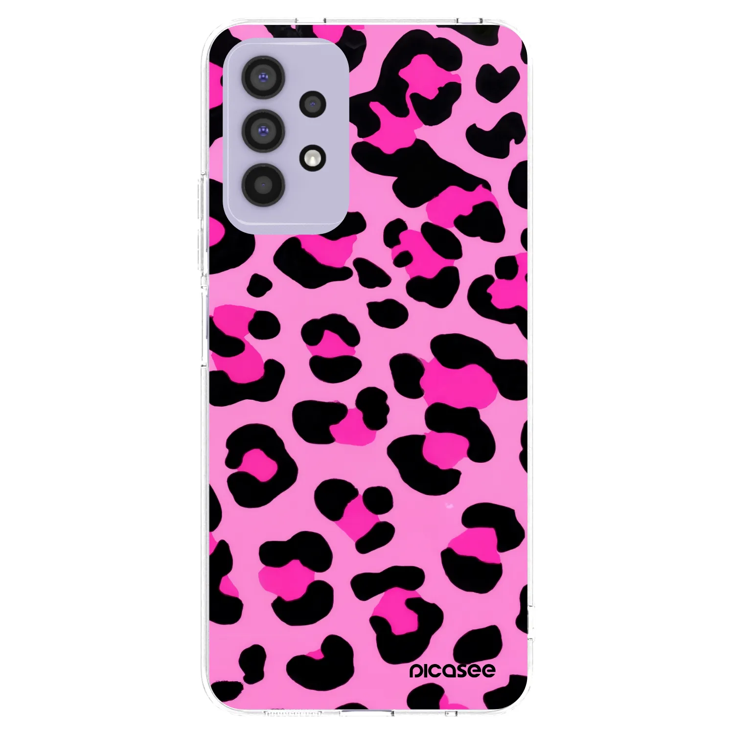 Picasee silikonowe przeźroczyste etui na Samsung Galaxy A32 4G SM-A325F - Pink Tiger
