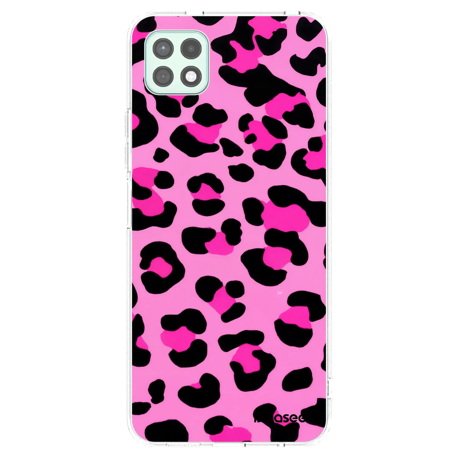 Picasee silikonowe przeźroczyste etui na Samsung Galaxy A22 A226B 5G - Pink Tiger