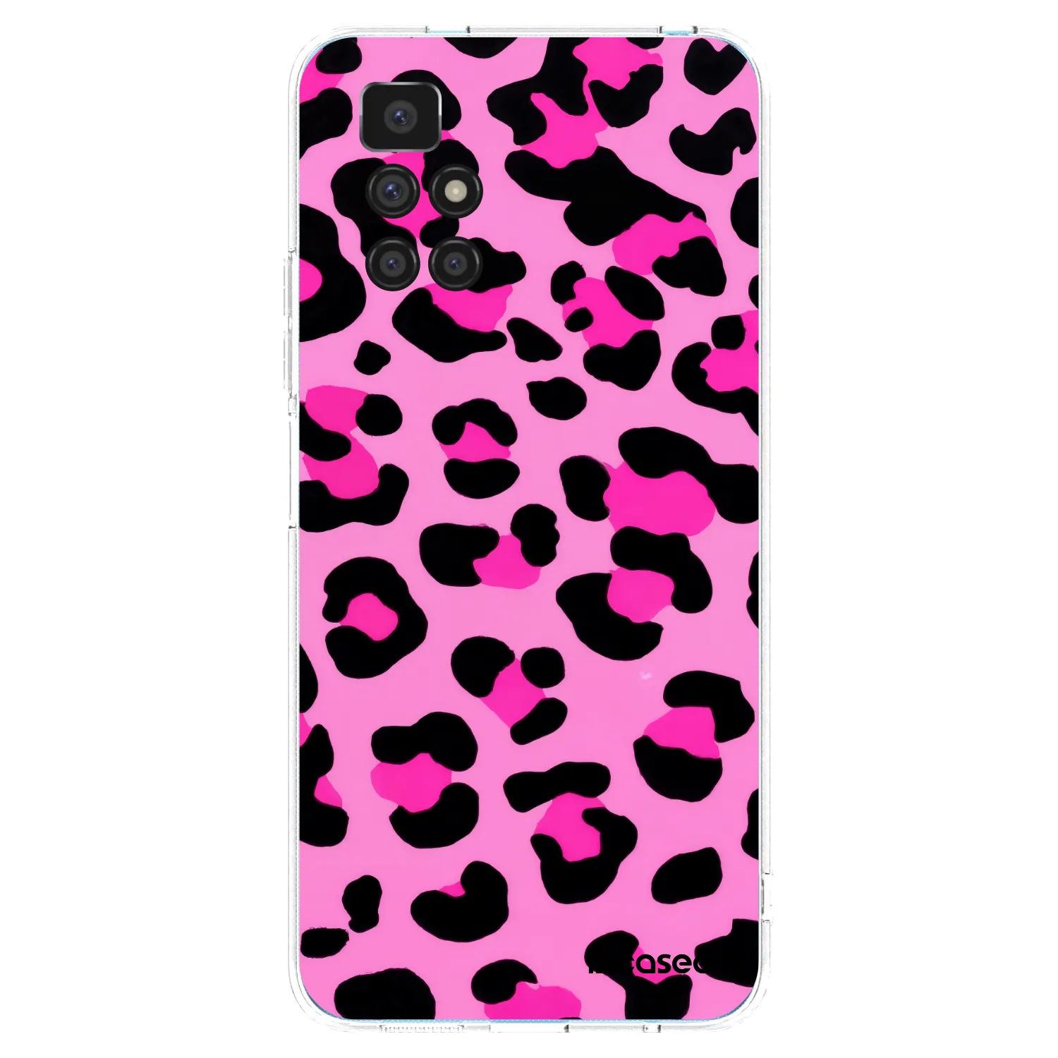 Picasee silikonowe przeźroczyste etui na Xiaomi Redmi 10 - Pink Tiger
