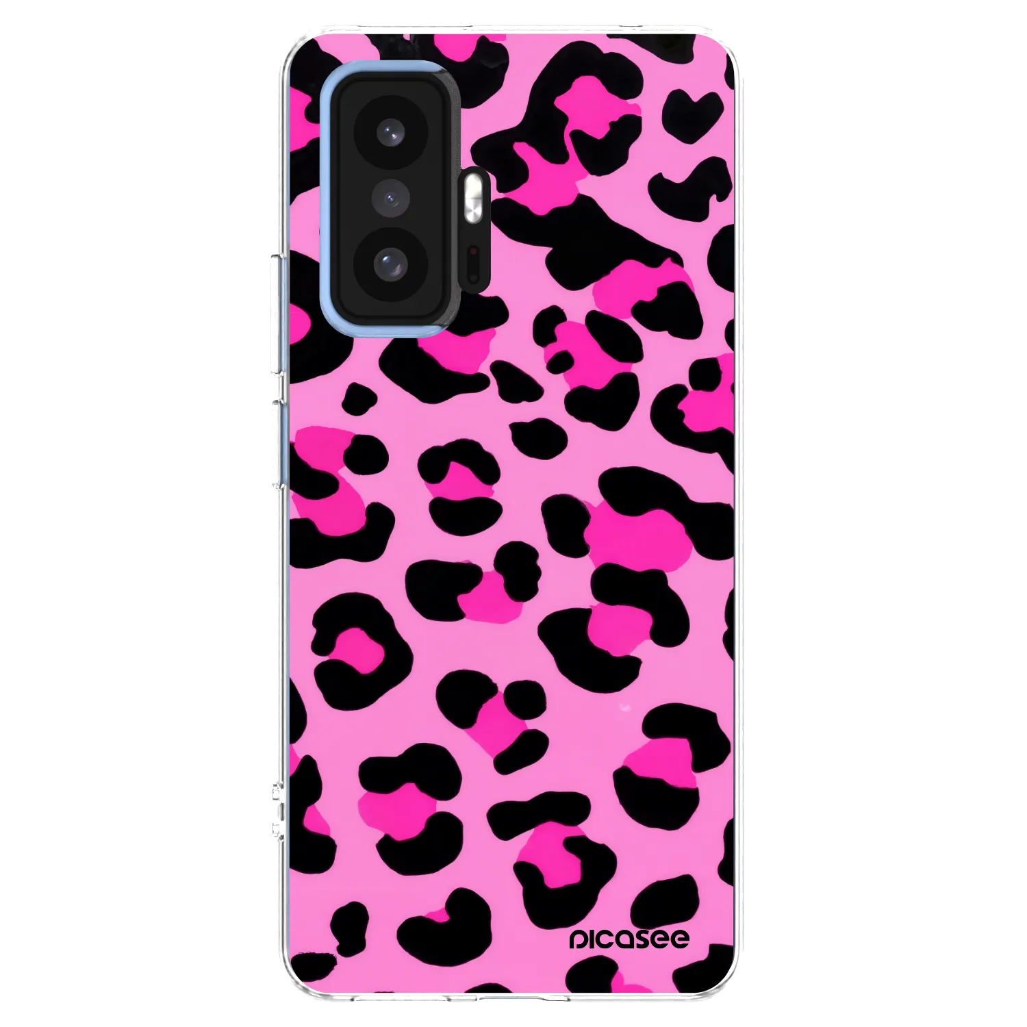 Picasee silikonowe przeźroczyste etui na Xiaomi 11T Pro - Pink Tiger