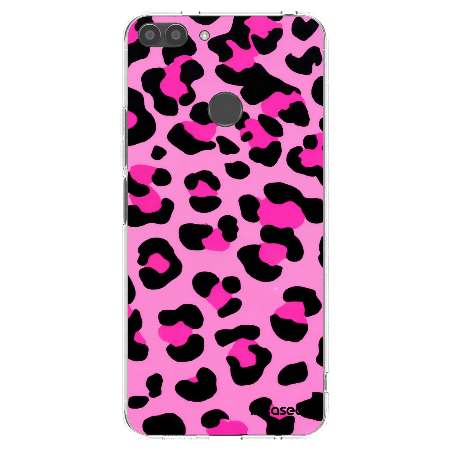 Picasee silikonowe przeźroczyste etui na Huawei P Smart - Pink Tiger