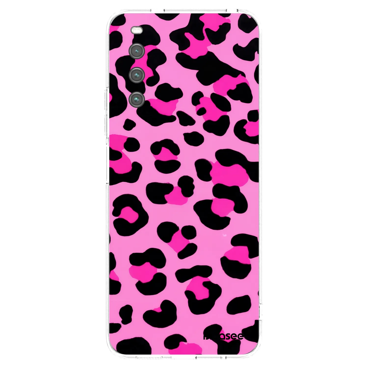 Picasee silikonowe przeźroczyste etui na Sony Xperia 10 IV 5G - Pink Tiger
