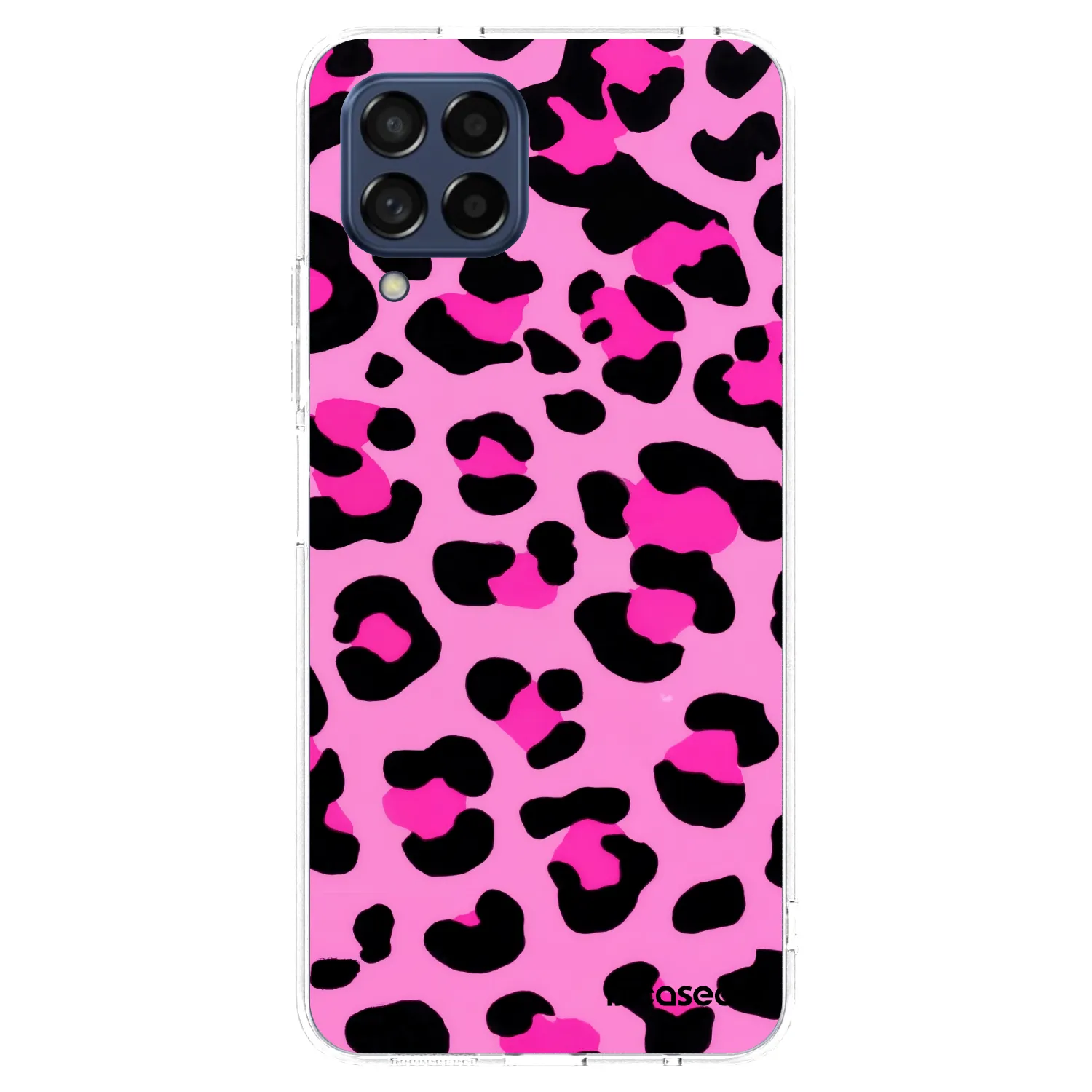 Picasee silikonowe przeźroczyste etui na Samsung Galaxy M53 5G - Pink Tiger