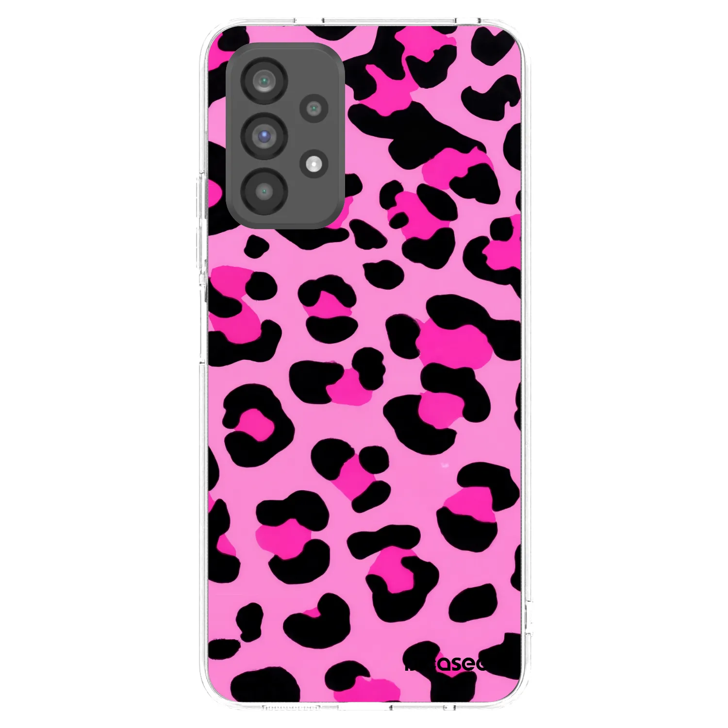 Picasee silikonowe przeźroczyste etui na Samsung Galaxy A73 5G - Pink Tiger