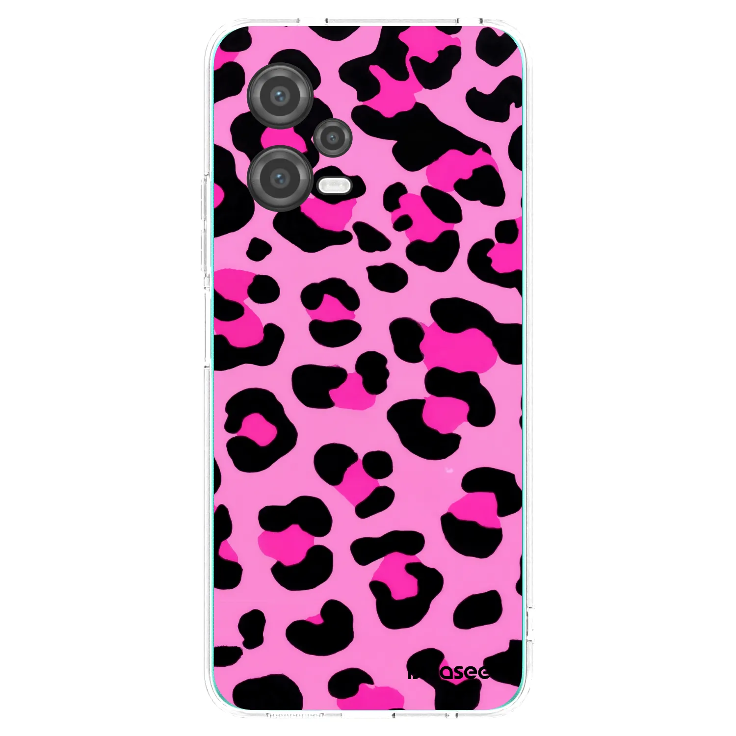 Picasee silikonowe przeźroczyste etui na Xiaomi Poco X5 - Pink Tiger