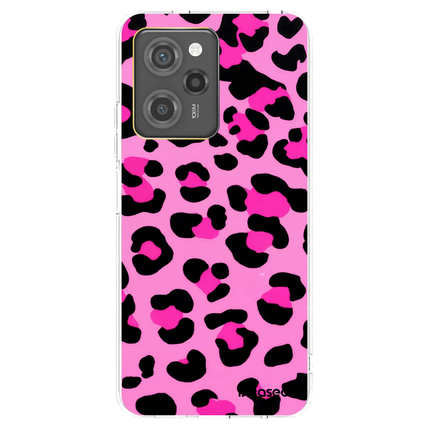 Picasee silikonowe przeźroczyste etui na Xiaomi Poco X5 Pro - Pink Tiger
