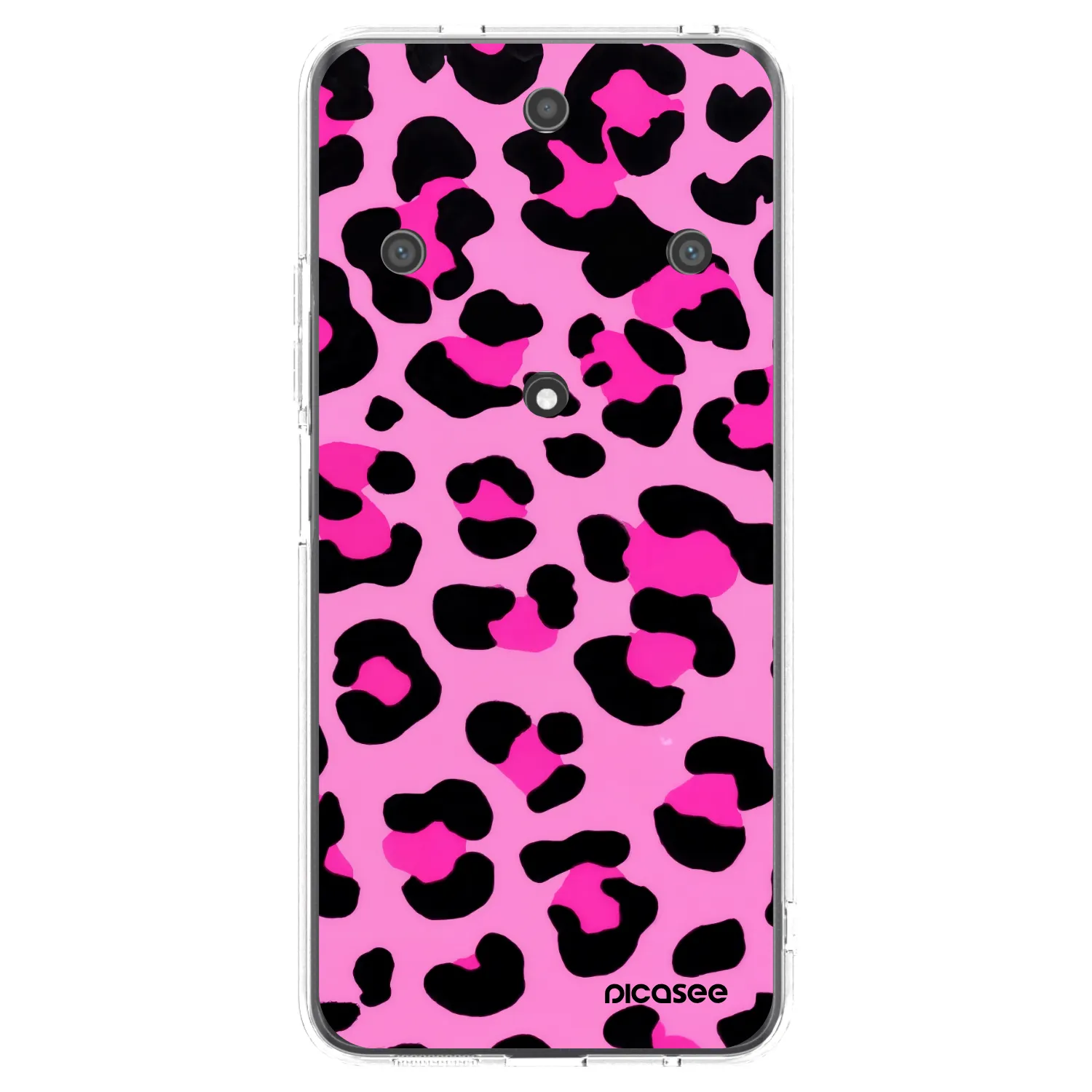 Picasee silikonowe przeźroczyste etui na Honor Magic5 Lite 5G - Pink Tiger