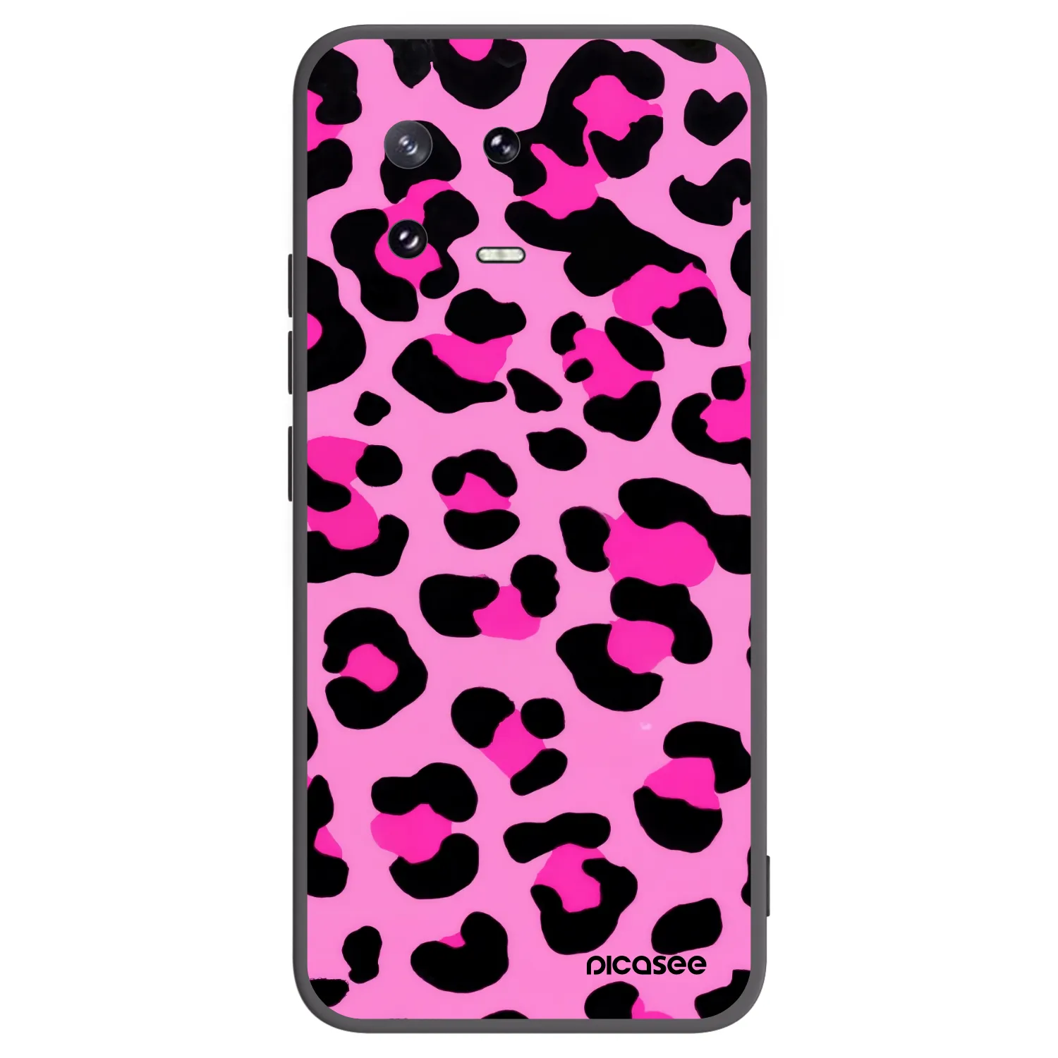Picasee silikonowe czarne etui na Xiaomi 13 Pro - Pink Tiger