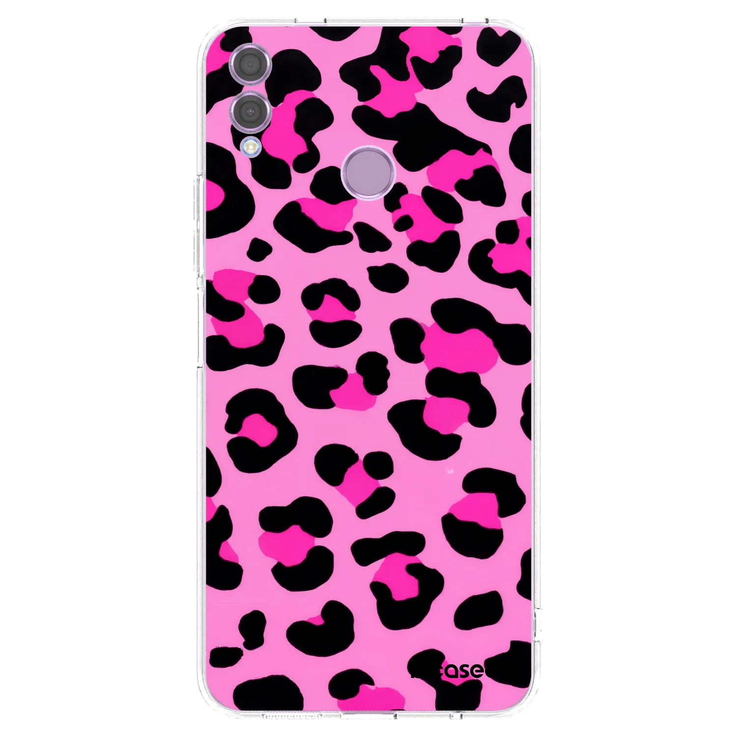 Picasee silikonowe przeźroczyste etui na Honor 8X - Pink Tiger