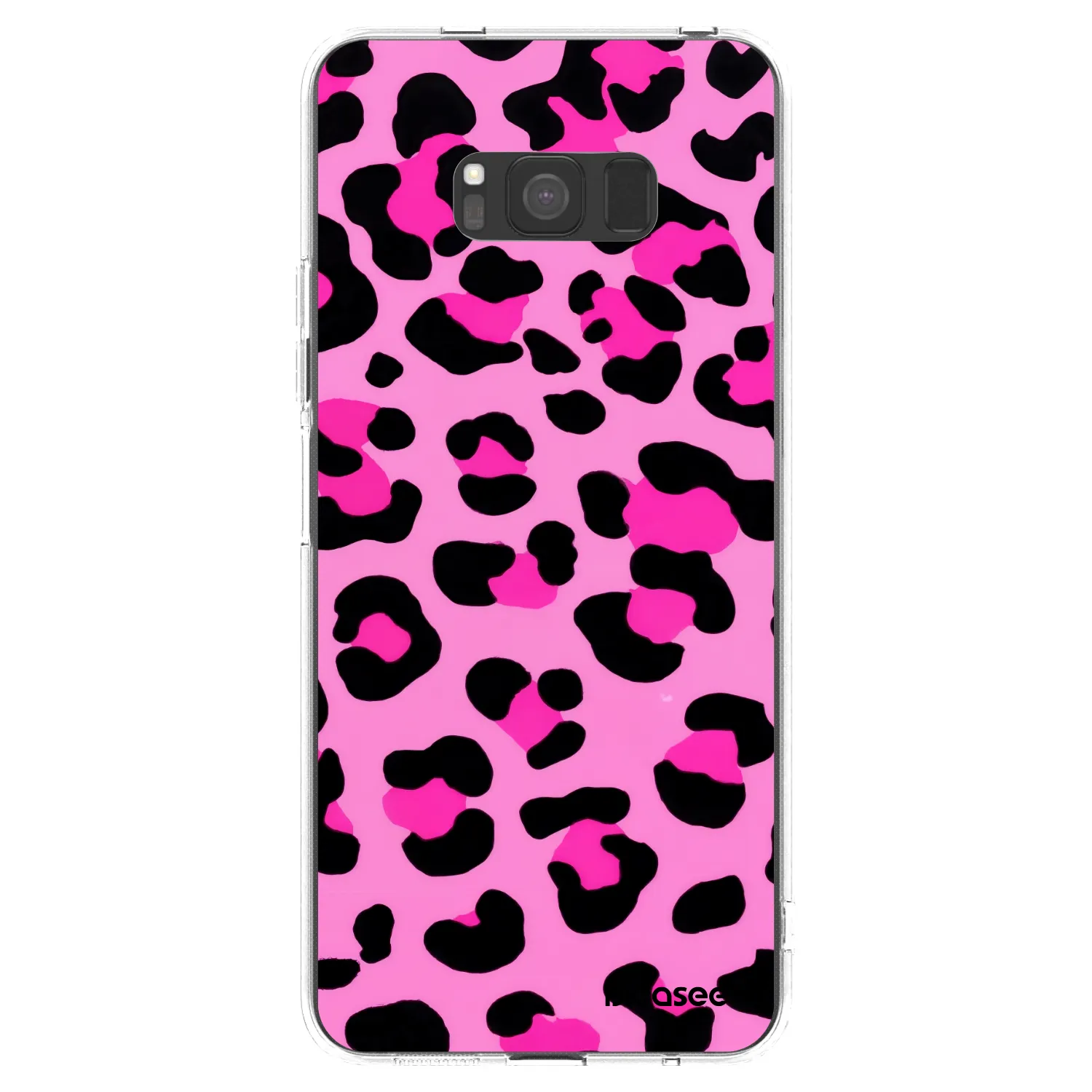 Picasee silikonowe przeźroczyste etui na Samsung Galaxy S8 G950F - Pink Tiger