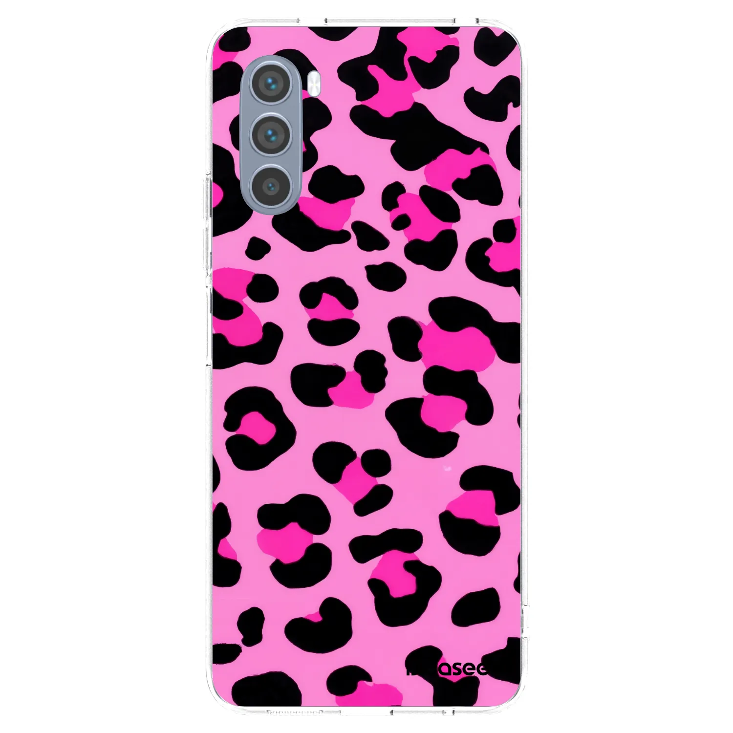 Picasee silikonowe przeźroczyste etui na Motorola Moto G62 - Pink Tiger