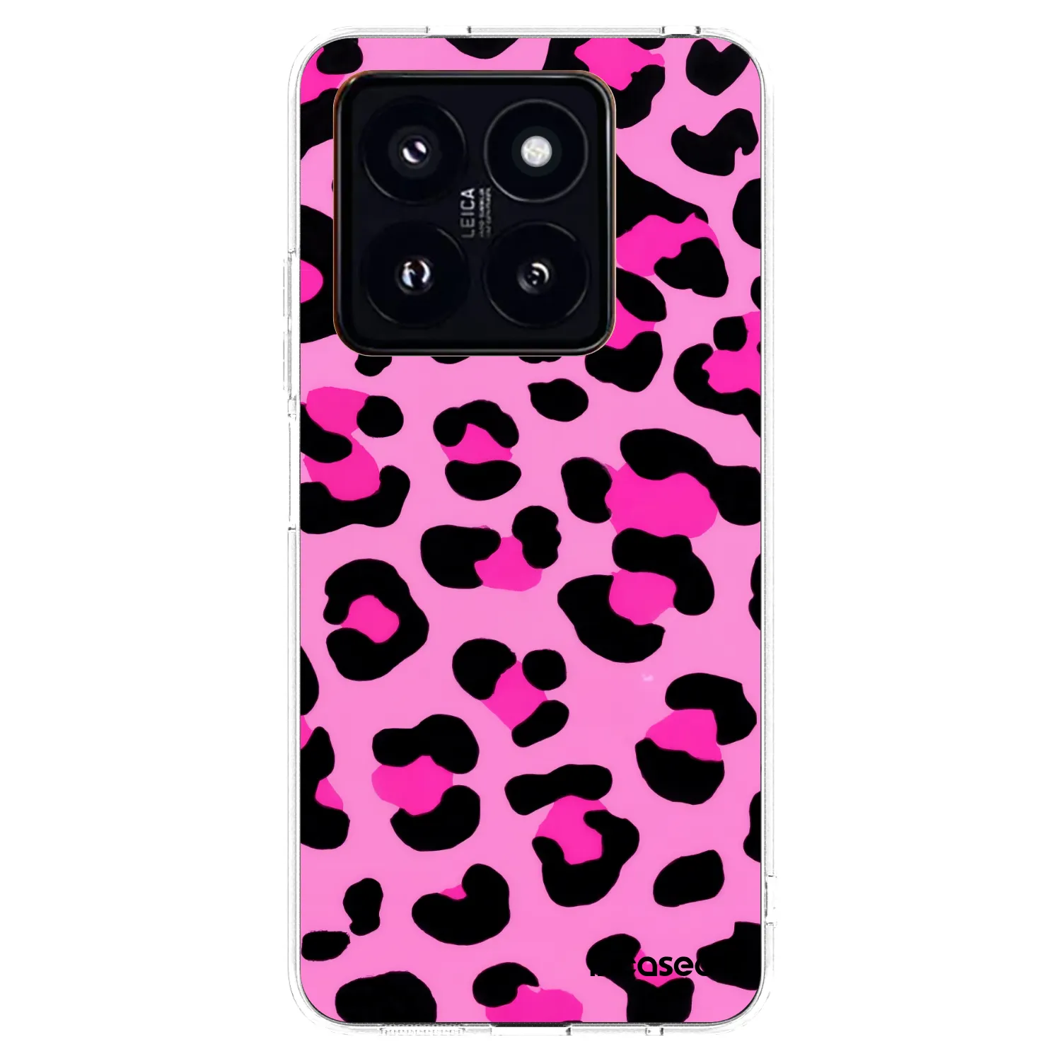 Picasee silikonowe przeźroczyste etui na Xiaomi 14 Pro - Pink Tiger
