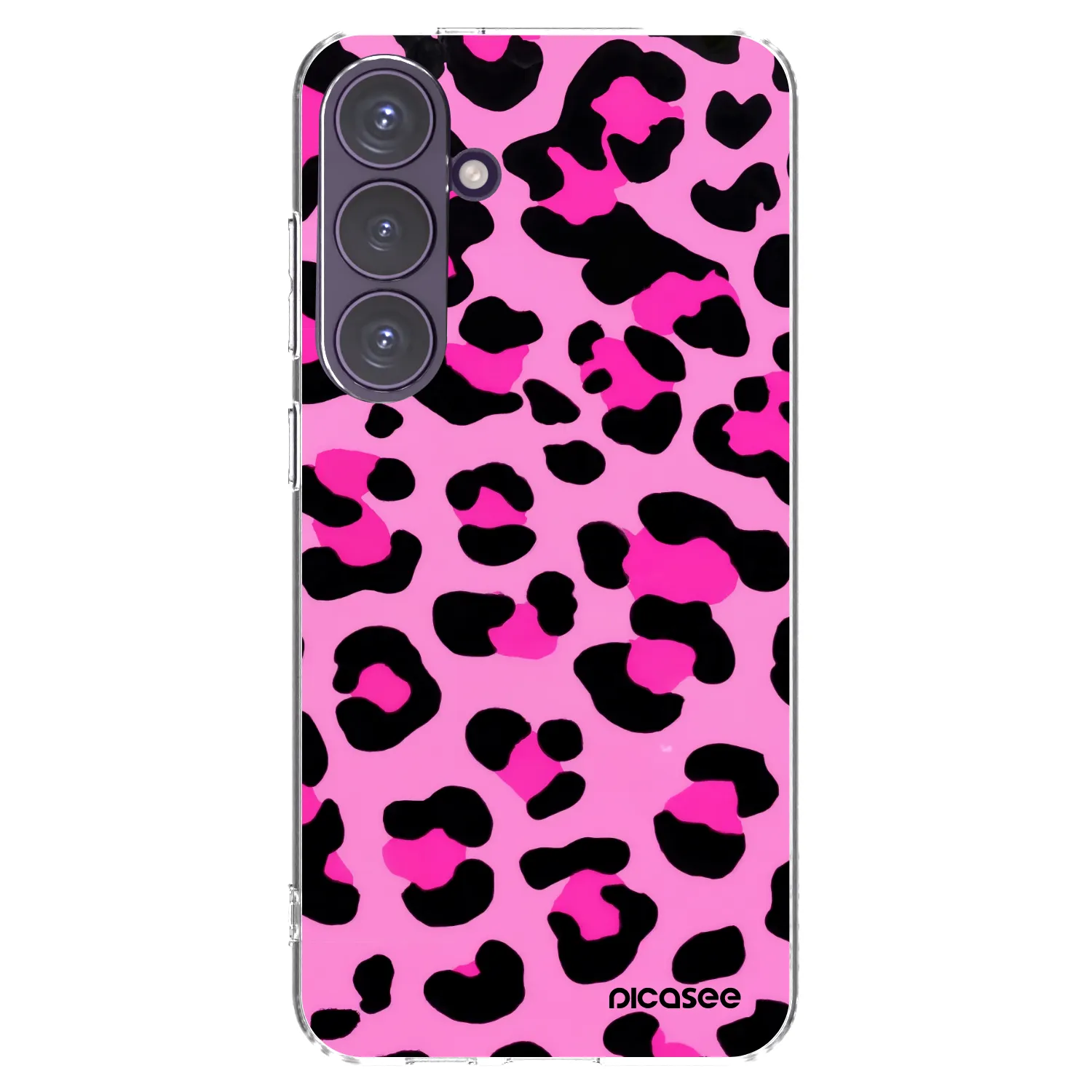Picasee silikonowe przeźroczyste etui na Samsung Galaxy S24+ S926B 5G - Pink Tiger