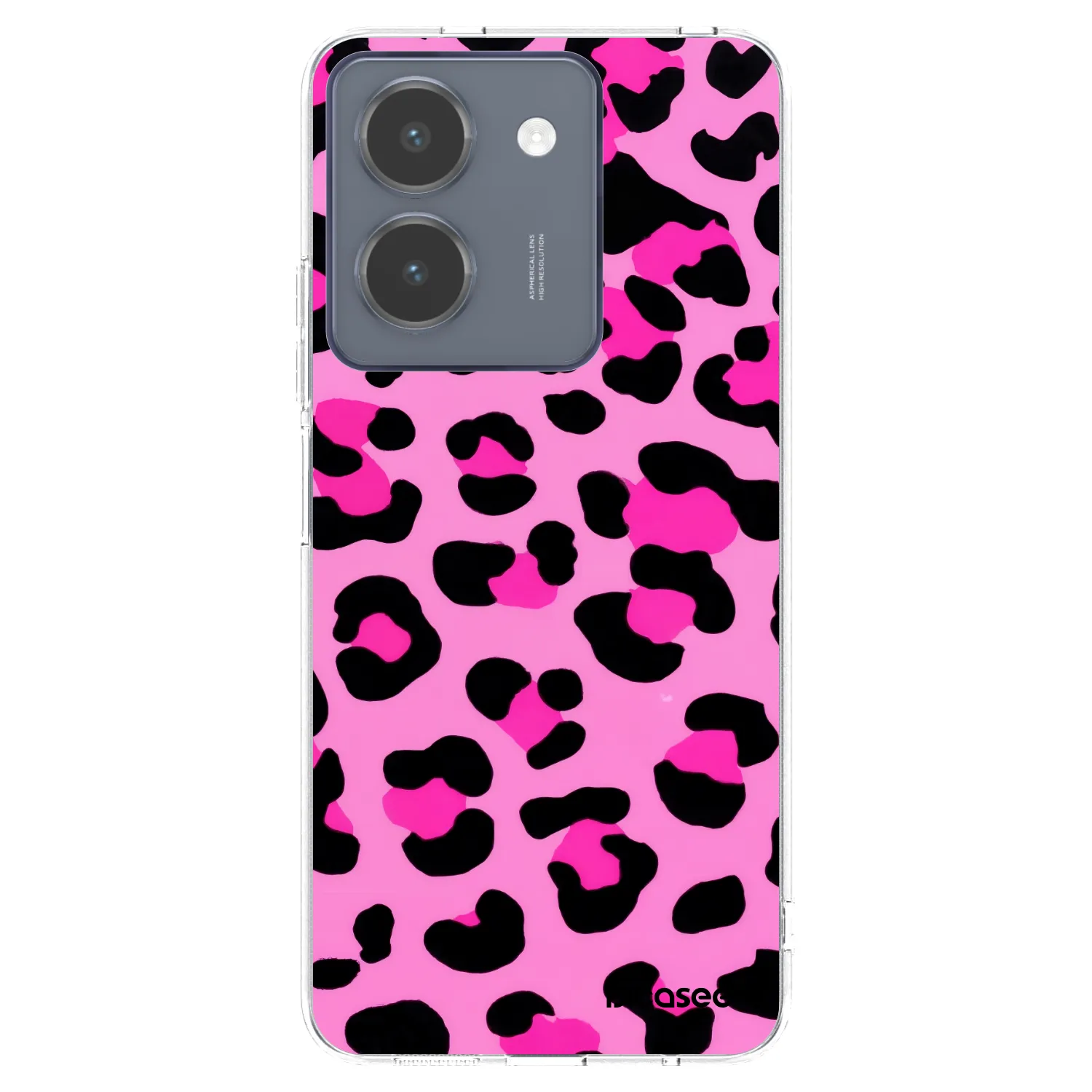 Picasee silikonowe przeźroczyste etui na Vivo Y36 4G - Pink Tiger
