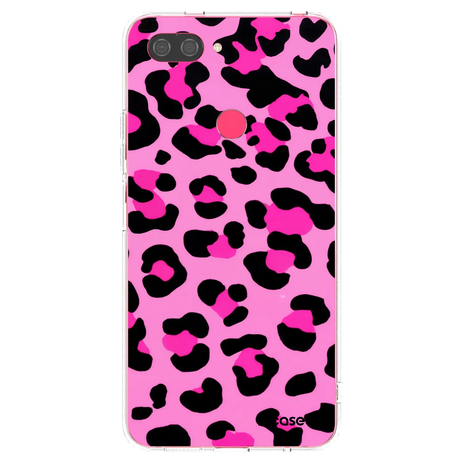 Picasee silikonowe przeźroczyste etui na Xiaomi Mi 8 Lite - Pink Tiger