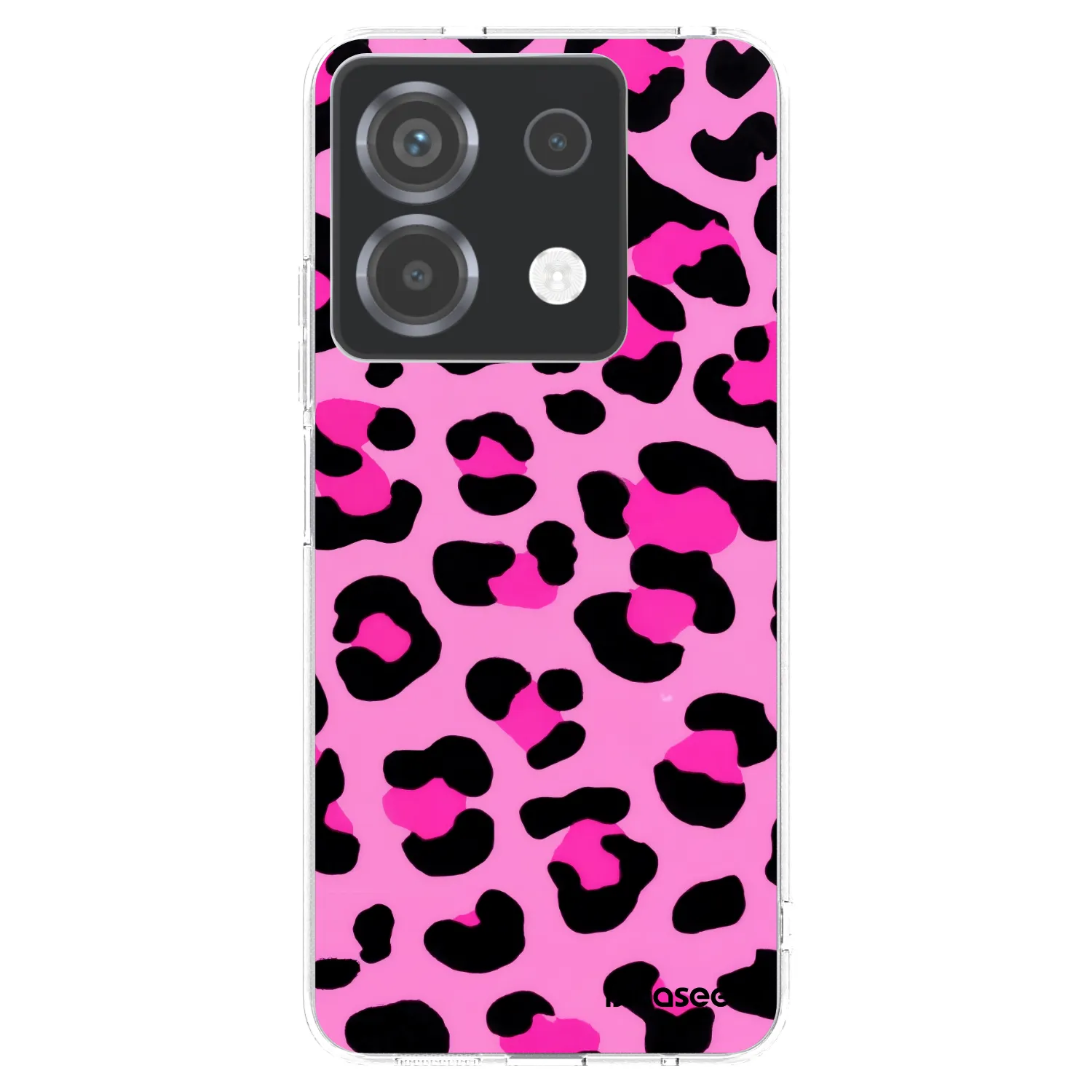 Picasee silikonowe przeźroczyste etui na Xiaomi Poco X6 - Pink Tiger