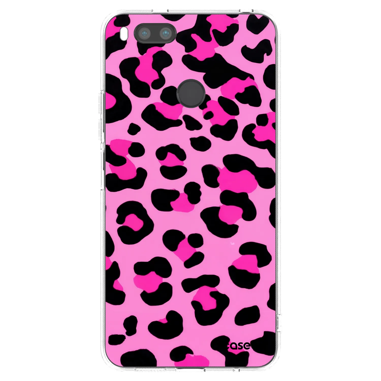Picasee silikonowe przeźroczyste etui na Xiaomi Mi A1 Global - Pink Tiger