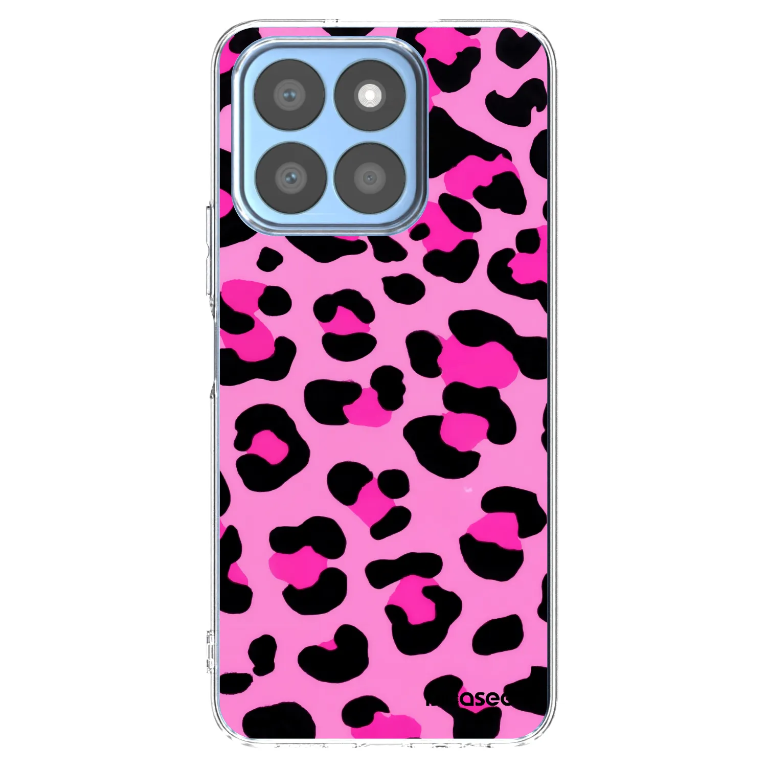 Picasee silikonowe przeźroczyste etui na Honor X8b - Pink Tiger