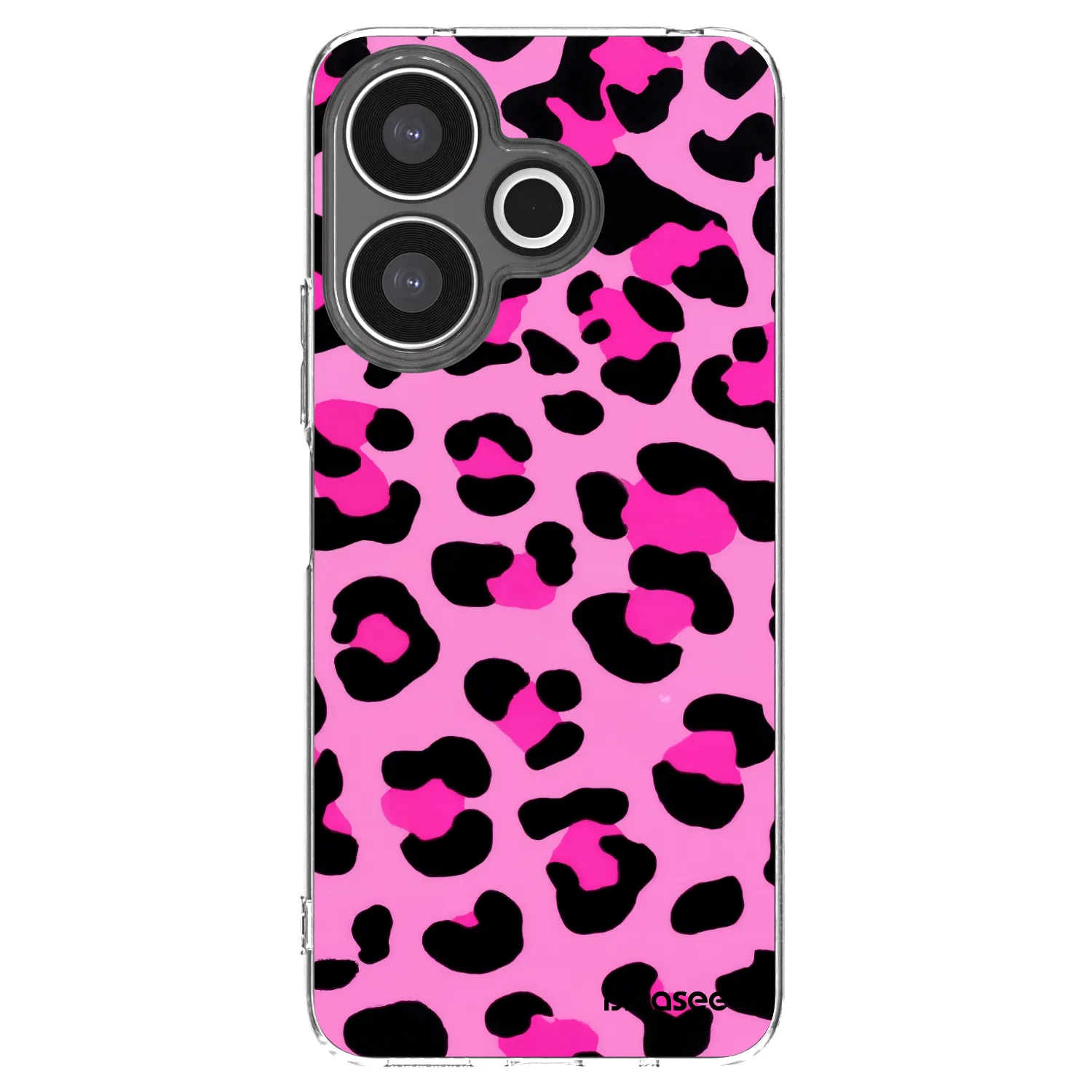 Picasee silikonowe przeźroczyste etui na Xiaomi Redmi 13 4G - Pink Tiger