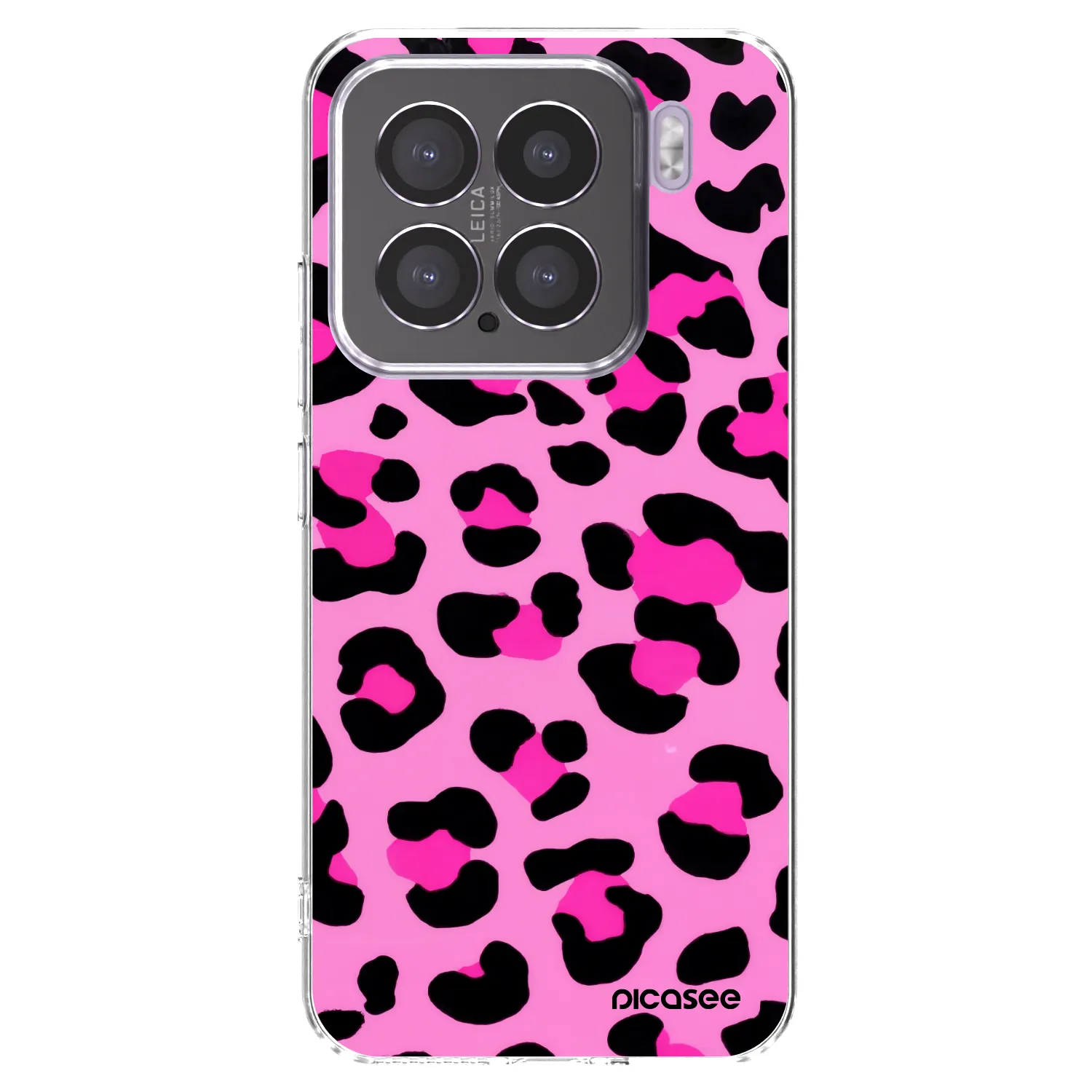 Picasee silikonowe przeźroczyste etui na Xiaomi 15 - Pink Tiger