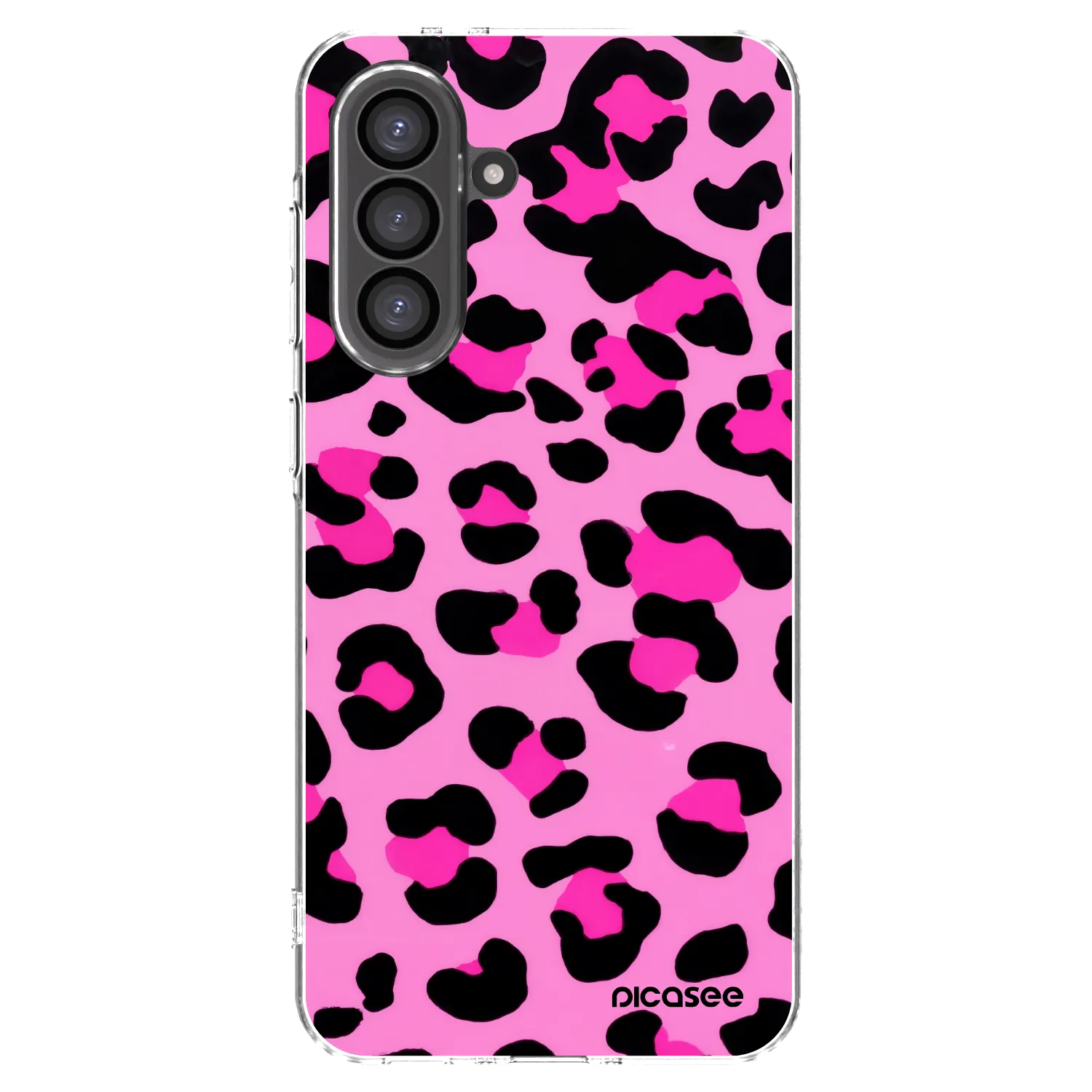 Picasee silikonowe przeźroczyste etui na Samsung Galaxy A36 5G - Pink Tiger