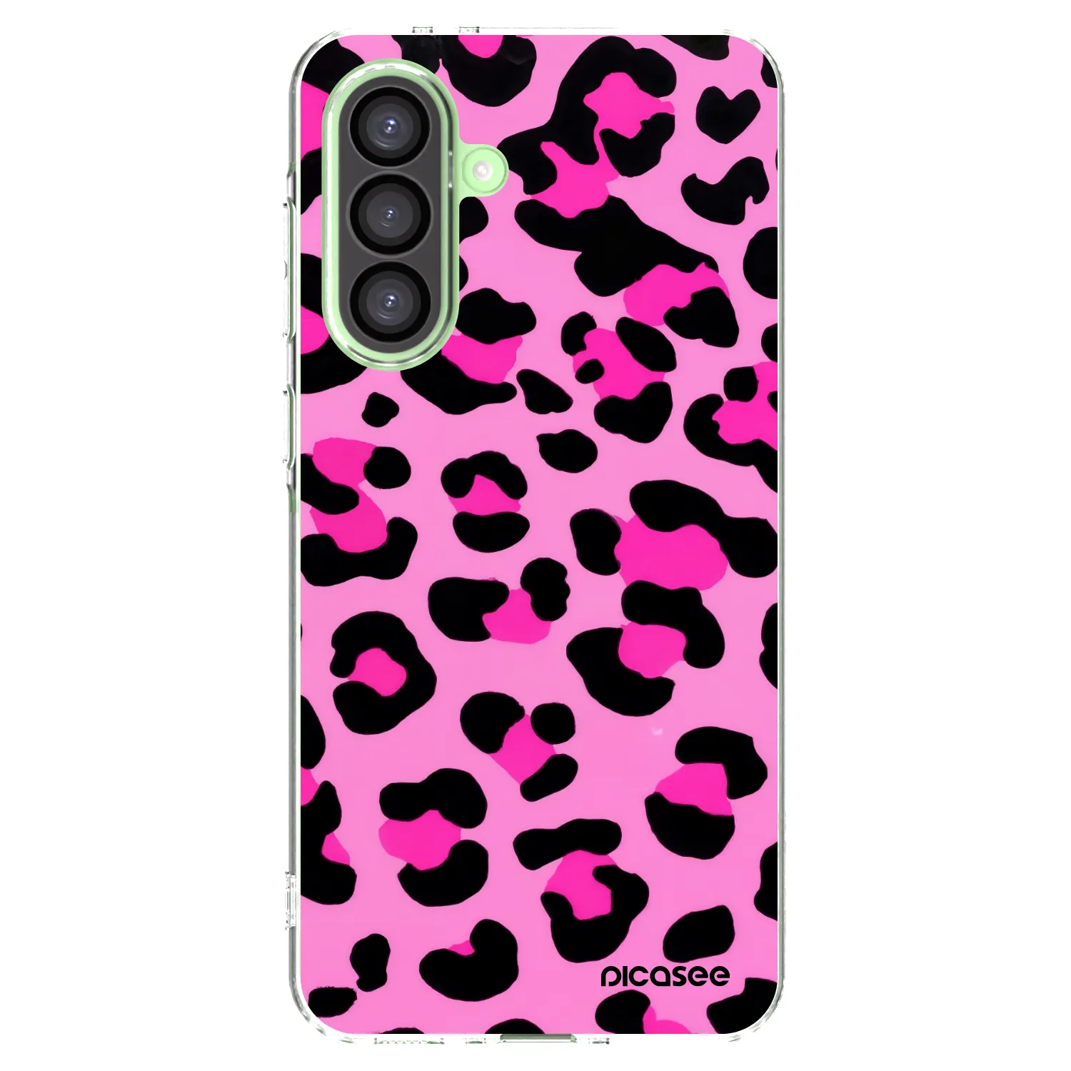 Picasee silikonowe przeźroczyste etui na Samsung Galaxy A26 5G A266B - Pink Tiger