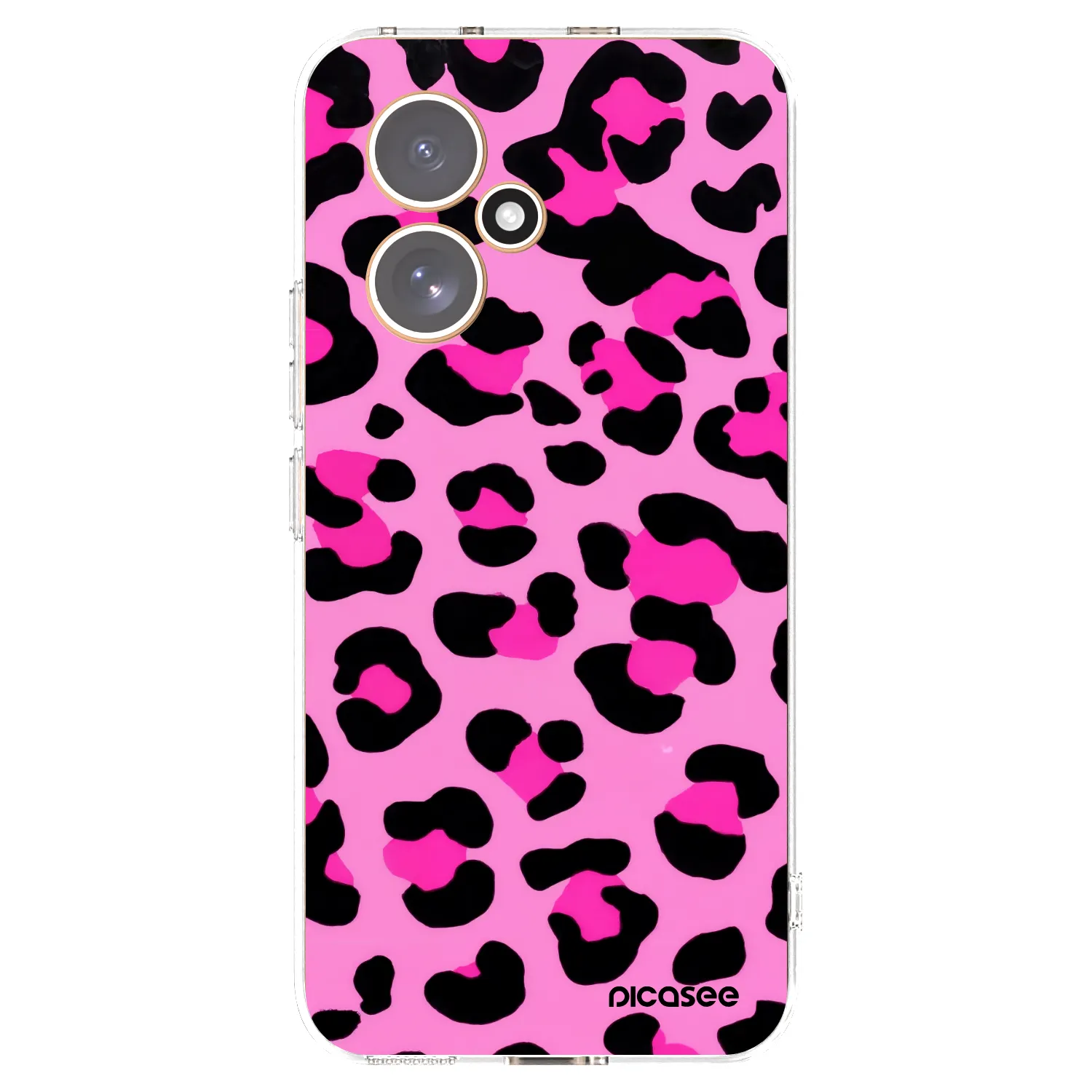 Picasee silikonowe przeźroczyste etui na Honor 400 5G - Pink Tiger