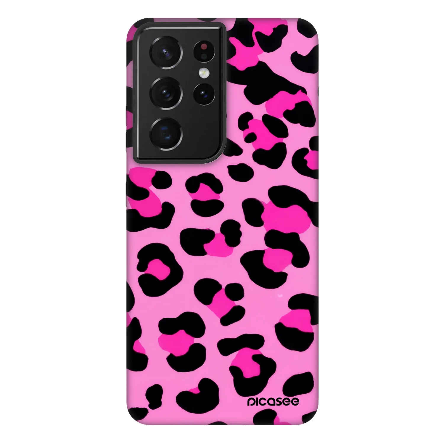 Picasee Fashion Case na Samsung Galaxy S21 Ultra 5G G998B - Pink Tiger