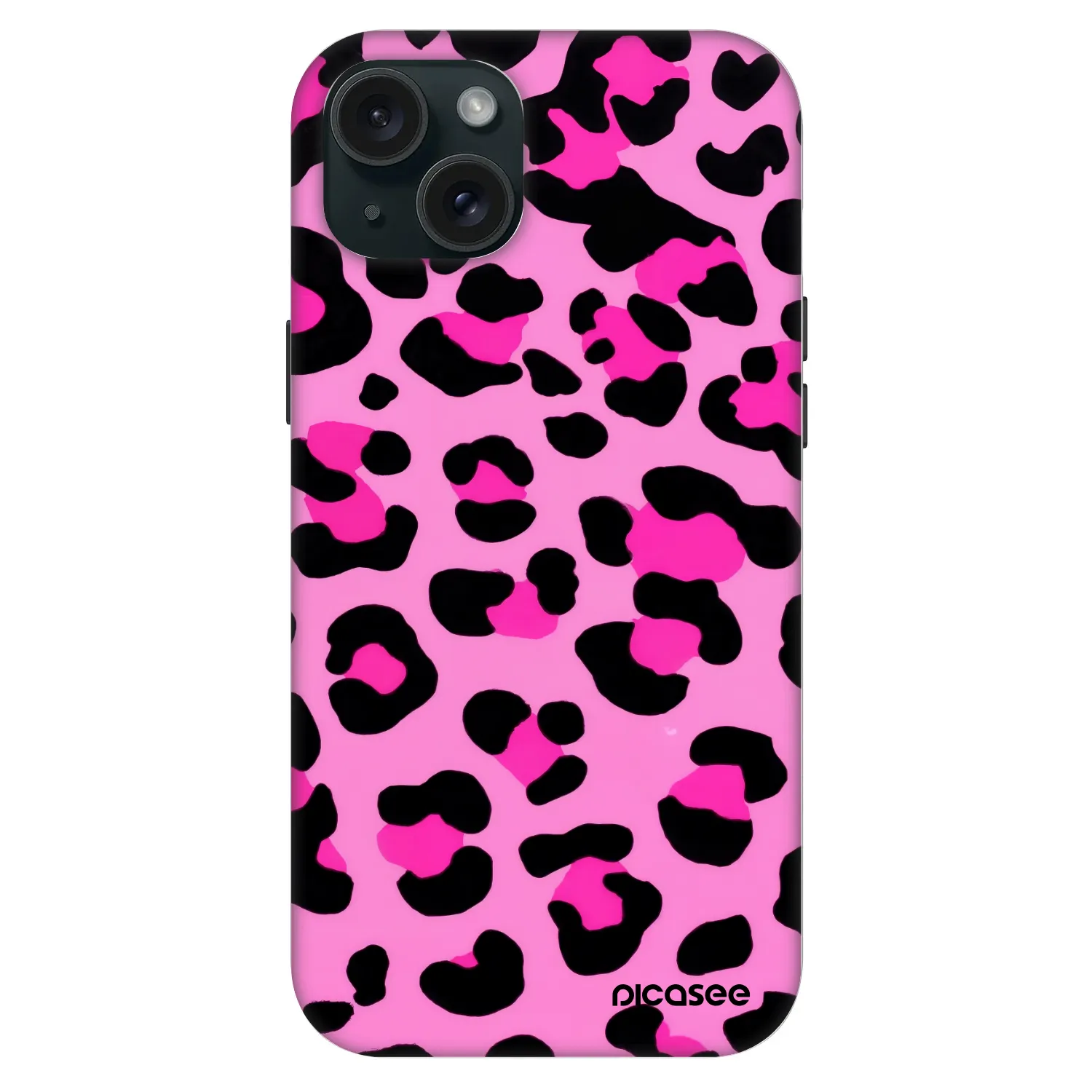 Picasee Fashion Case MagSafe na Apple iPhone 15 Plus - Pink Tiger