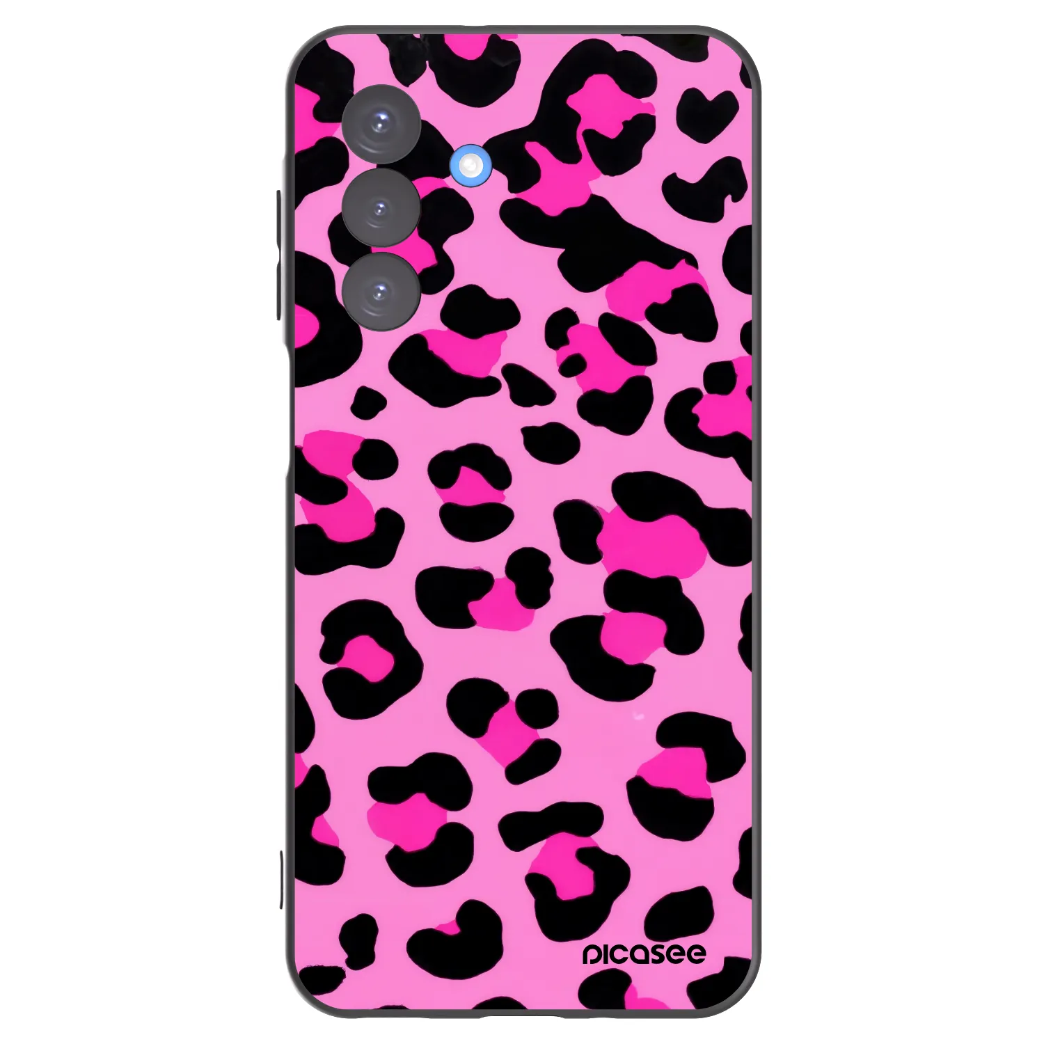 Picasee silikonowe czarne etui na Samsung Galaxy A17 5G - Pink Tiger