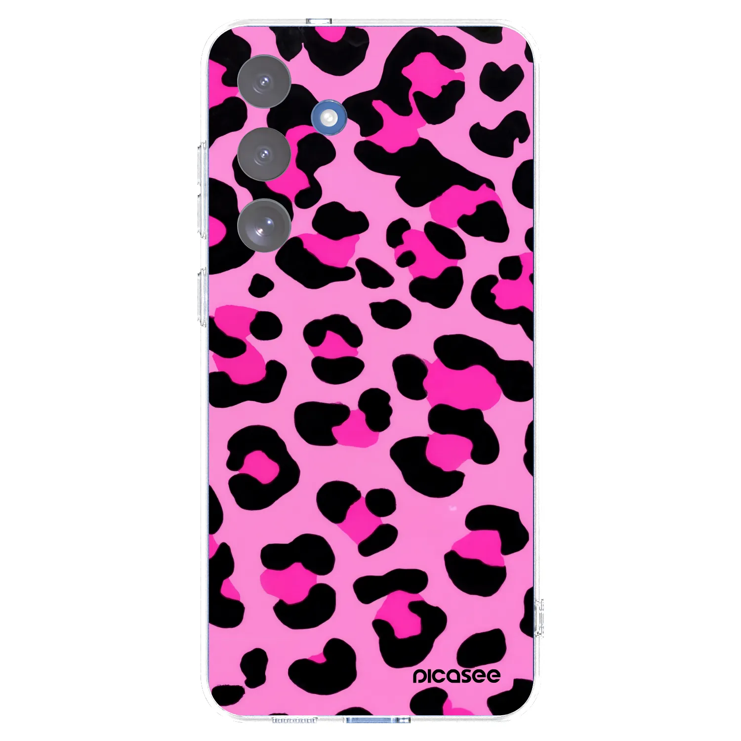 Picasee silikonowe przeźroczyste etui na Samsung Galaxy S25 FE 5G - Pink Tiger