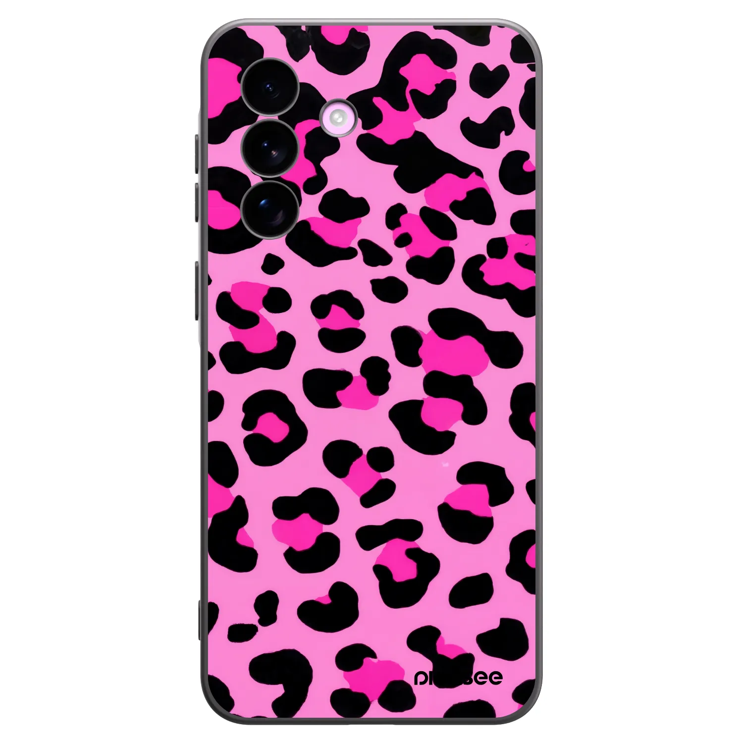 Picasee silikonowe czarne etui na Samsung Galaxy A57 5G - Pink Tiger