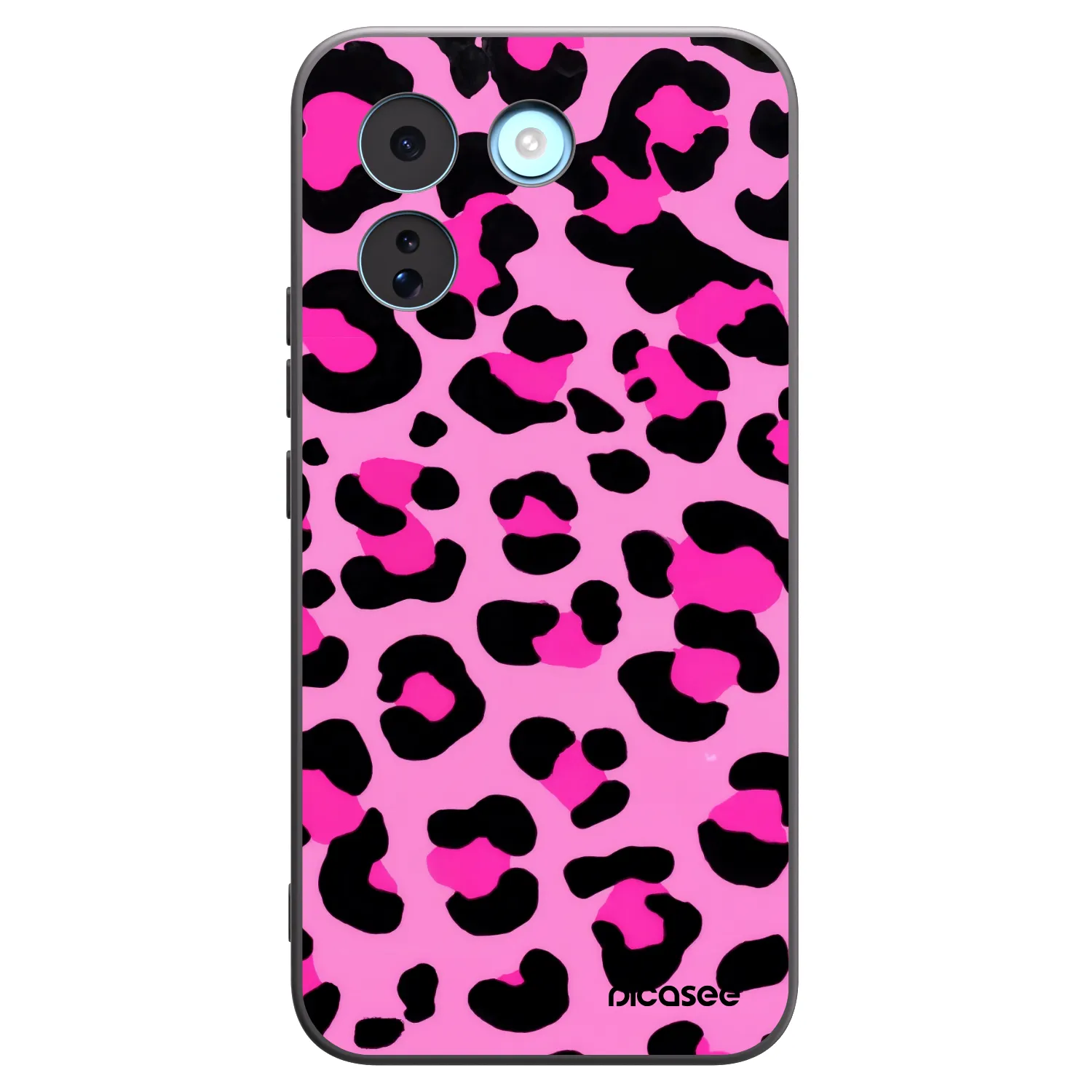 Picasee silikonowe czarne etui na Xiaomi Redmi Note 17 Pro MAX 5G - Pink Tiger