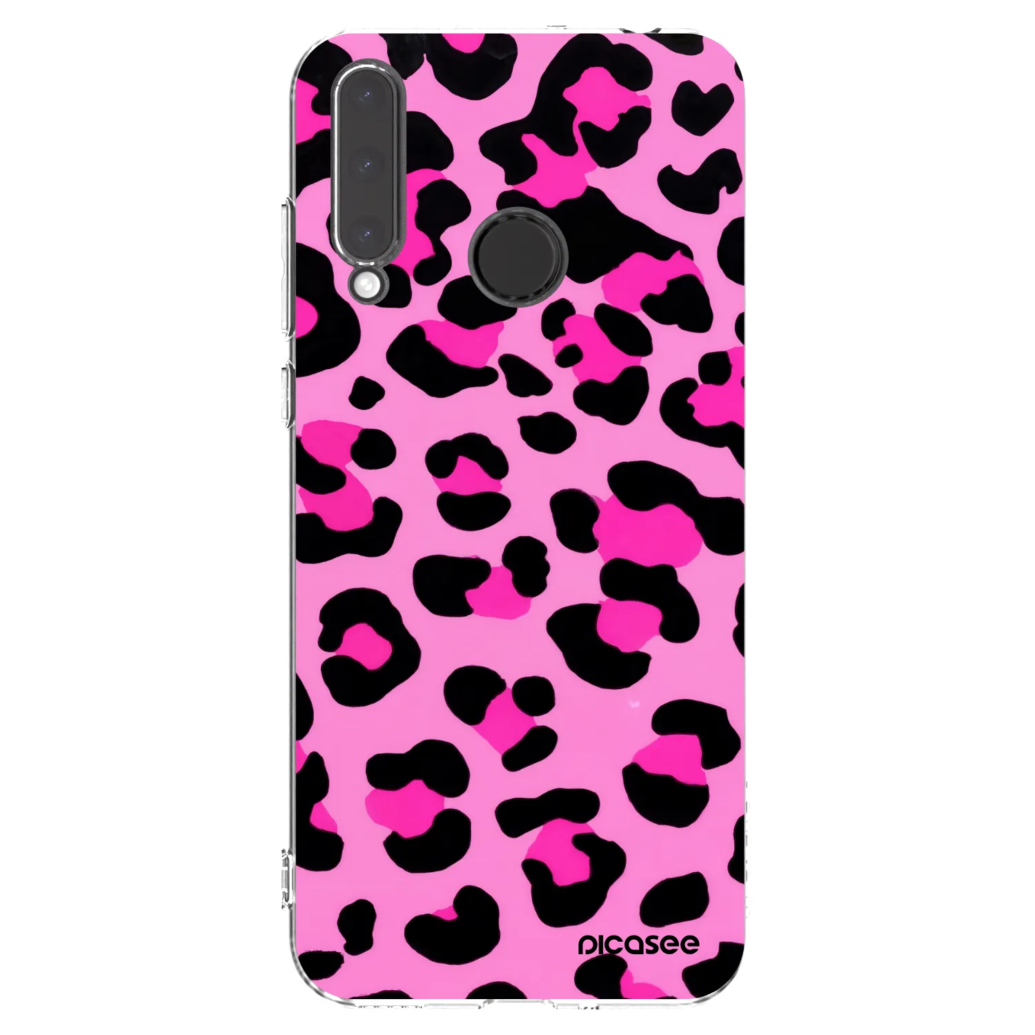 Picasee silikonowe przeźroczyste etui na Honor 20 Lite - Pink Tiger