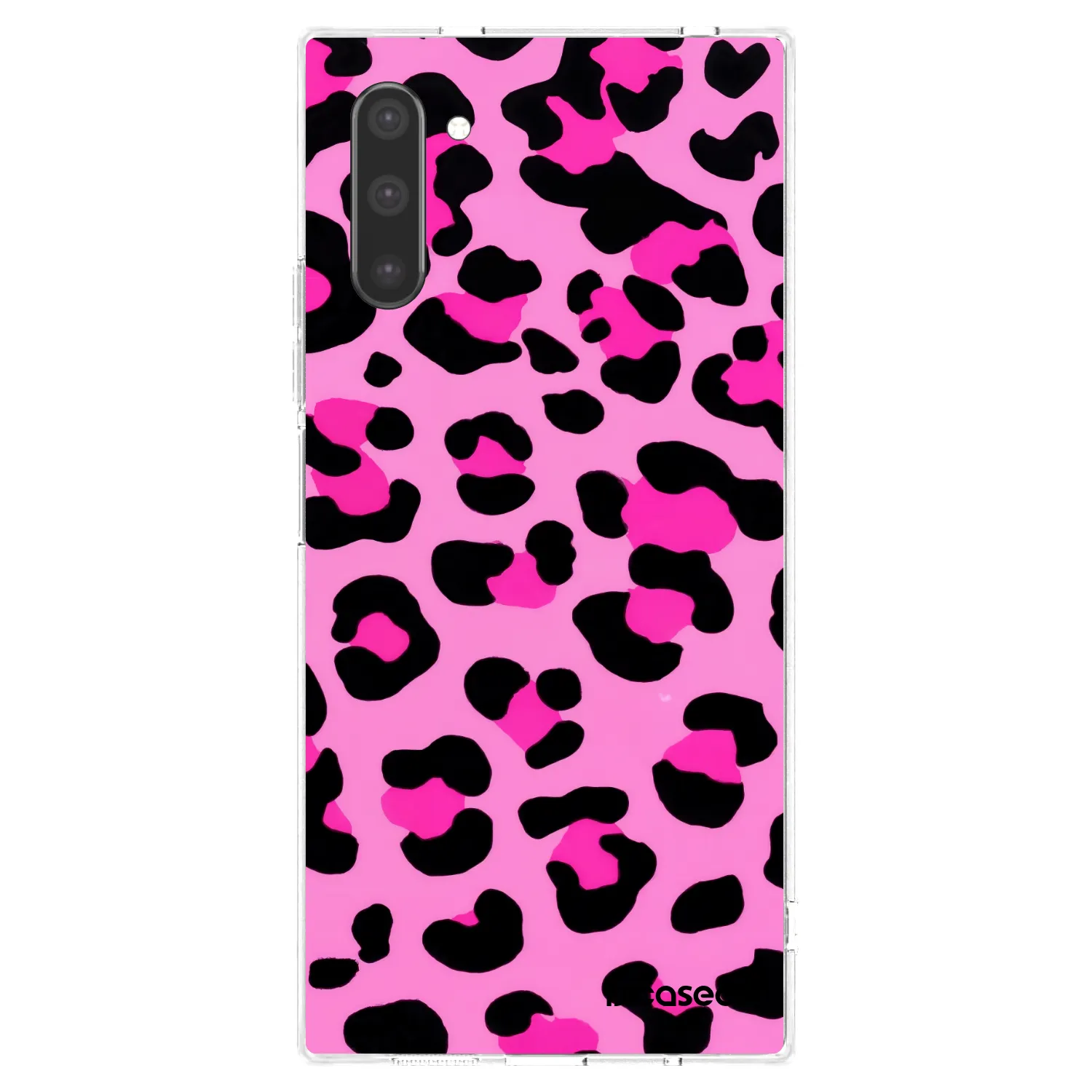 Picasee silikonowe przeźroczyste etui na Samsung Galaxy Note 10 N970F - Pink Tiger