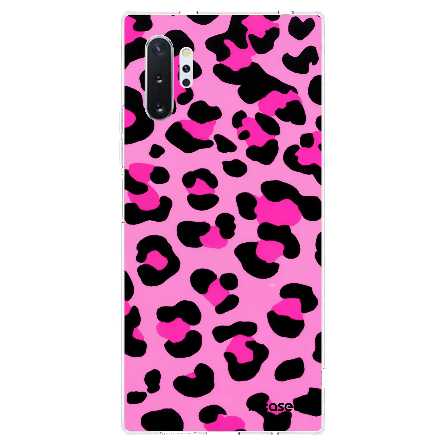 Picasee silikonowe przeźroczyste etui na Samsung Galaxy Note 10+ N975F - Pink Tiger