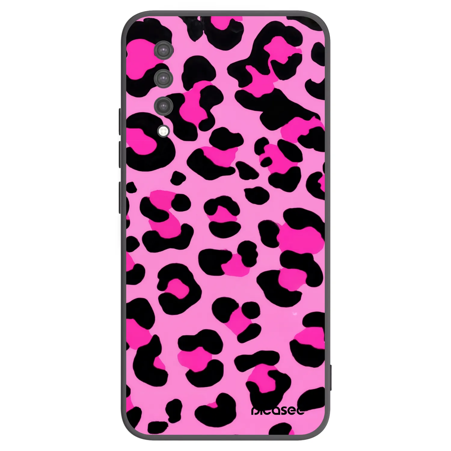 Picasee silikonowe czarne etui na Xiaomi Mi 9 Lite - Pink Tiger