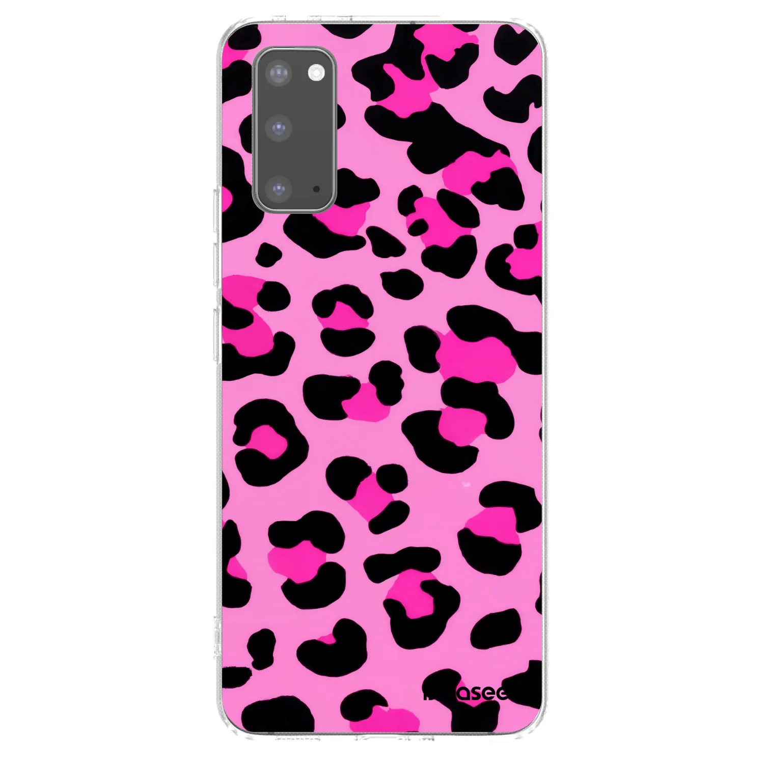Picasee silikonowe przeźroczyste etui na Samsung Galaxy S20 G980F - Pink Tiger