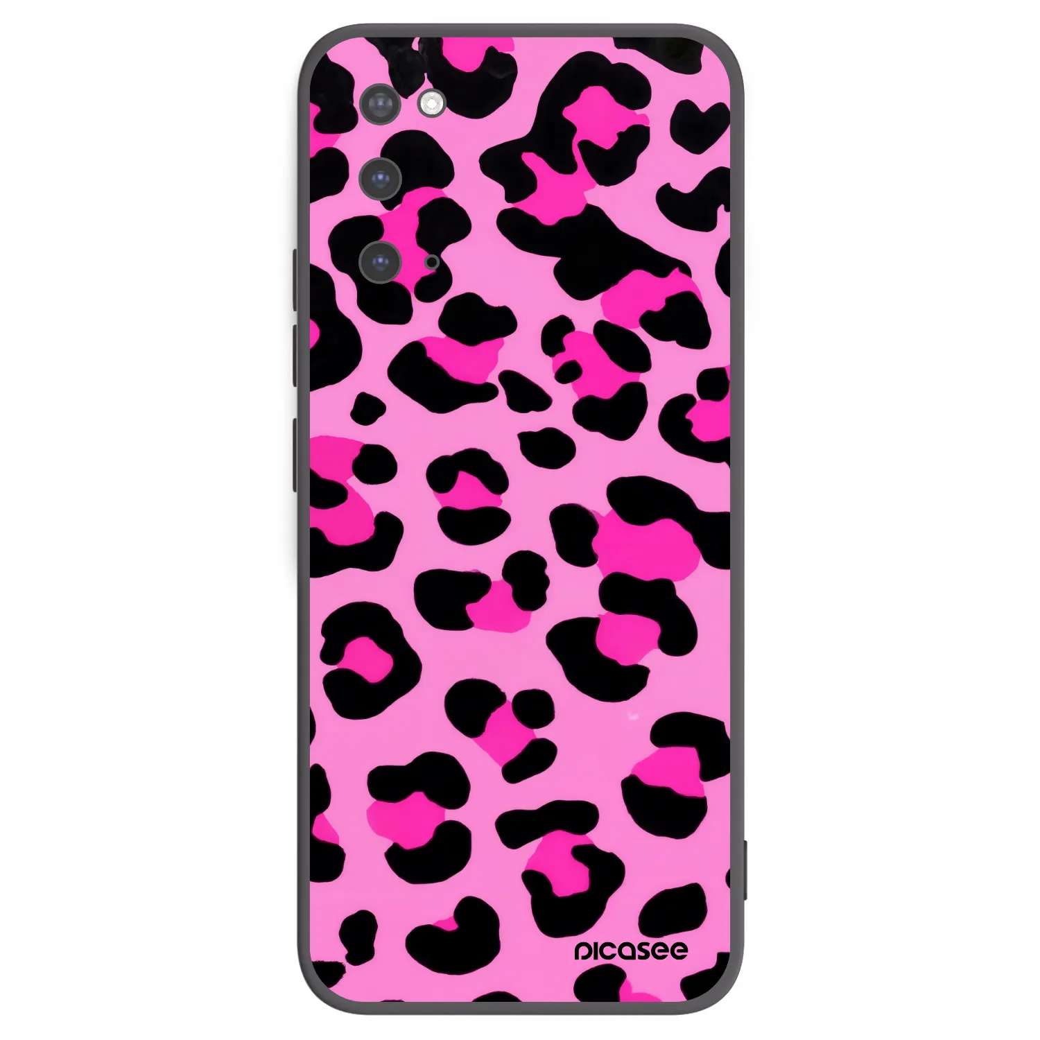 Picasee silikonowe czarne etui na Samsung Galaxy S20 G980F - Pink Tiger