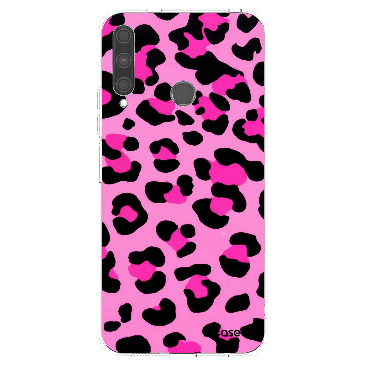 Picasee silikonowe przeźroczyste etui na Huawei P40 Lite E - Pink Tiger