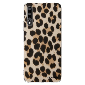 Picasee silikonowe przeźroczyste etui na Honor 9X Pro - Brown Tiger