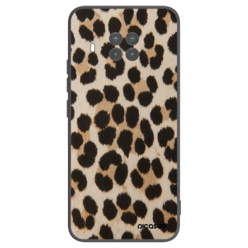 Picasee silikonowe czarne etui na Xiaomi Mi 10T Lite - Brown Tiger