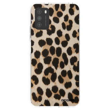 Picasee silikonowe przeźroczyste etui na Xiaomi Poco M3 - Brown Tiger