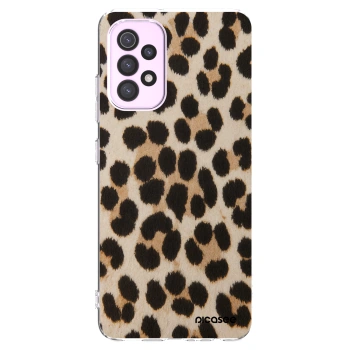 Picasee silikonowe przeźroczyste etui na Samsung Galaxy A32 5G A326B - Brown Tiger