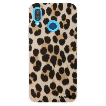 Picasee silikonowe przeźroczyste etui na Huawei P20 Lite - Brown Tiger