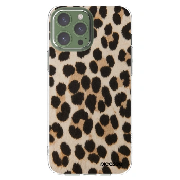 Picasee silikonowe przeźroczyste etui na Apple iPhone 13 Pro Max - Brown Tiger