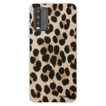 Picasee silikonowe przeźroczyste etui na Xiaomi Redmi 9T - Brown Tiger