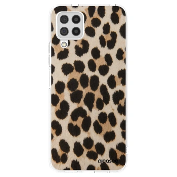 Picasee silikonowe przeźroczyste etui na Samsung Galaxy A22 A225F 4G - Brown Tiger